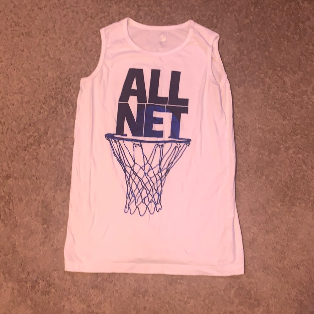 Sleeveless White Tank Top (Kids)